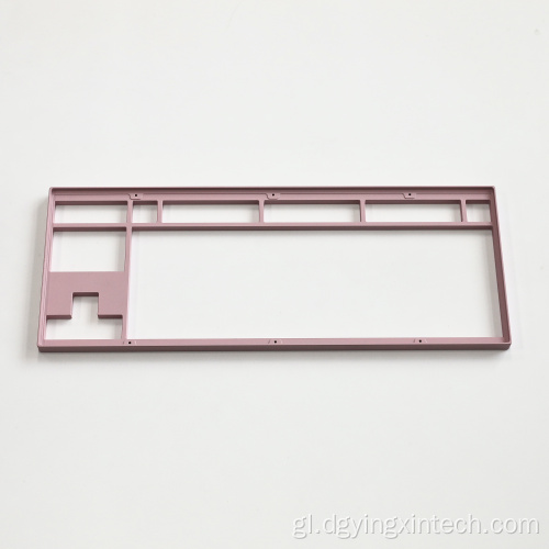 Deseño mecánico de teclado CNC Turning de aluminio CNC